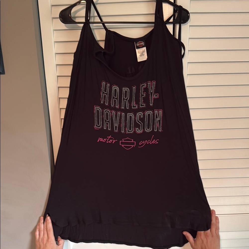 Harley-Davidson Black Camisole Top